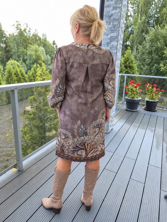 Mekko taupe