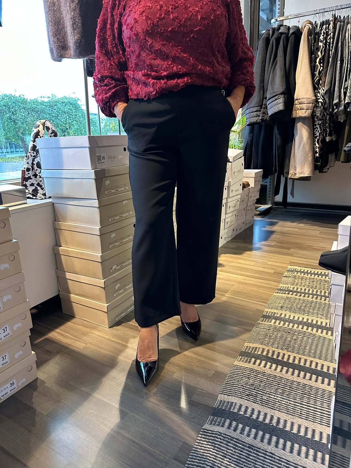 Vajaamittaiset culotte housut