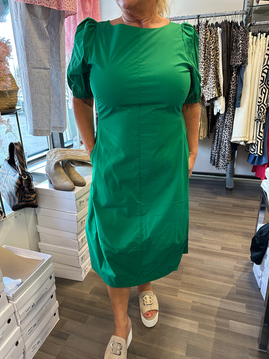 Puuvillapopliini mekko Jolly Green