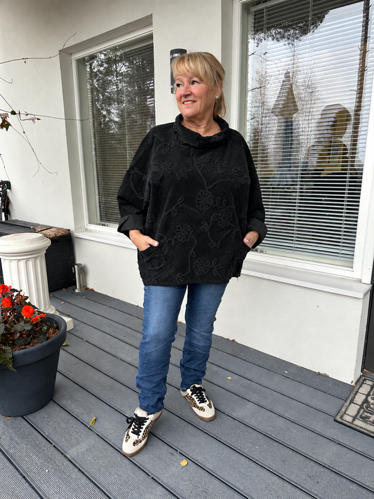 Plussize samettipusero (3 väriä)