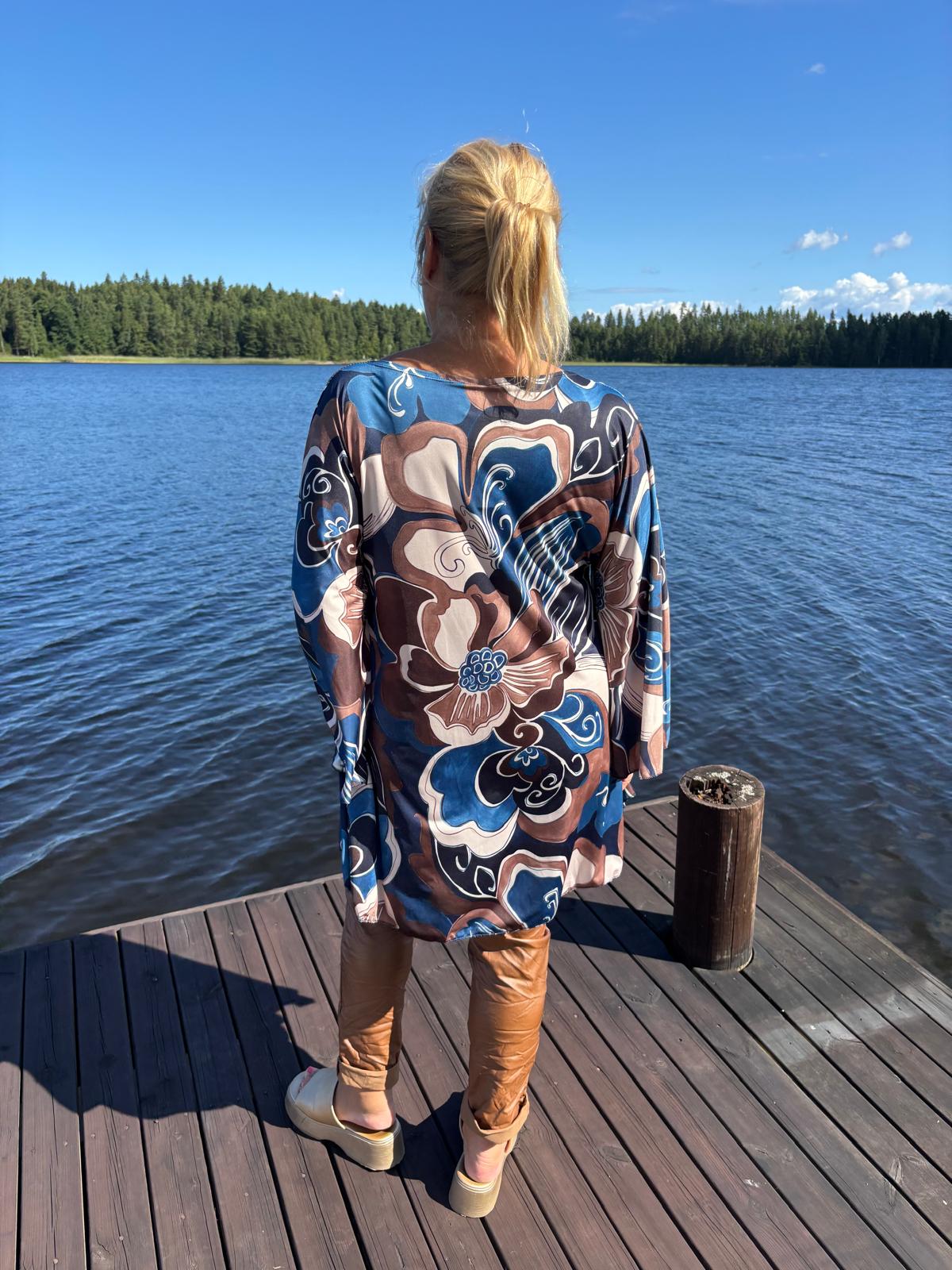 Kuviollinen tunika  (5 väriä) PLUSSIZE