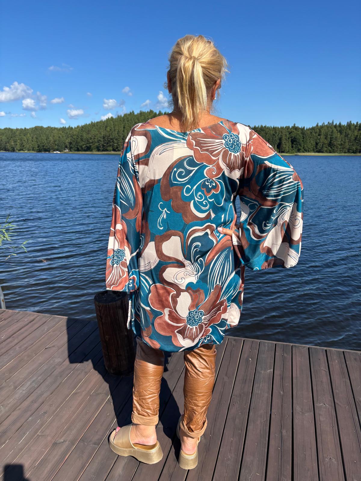 Kuviollinen tunika  (5 väriä) PLUSSIZE