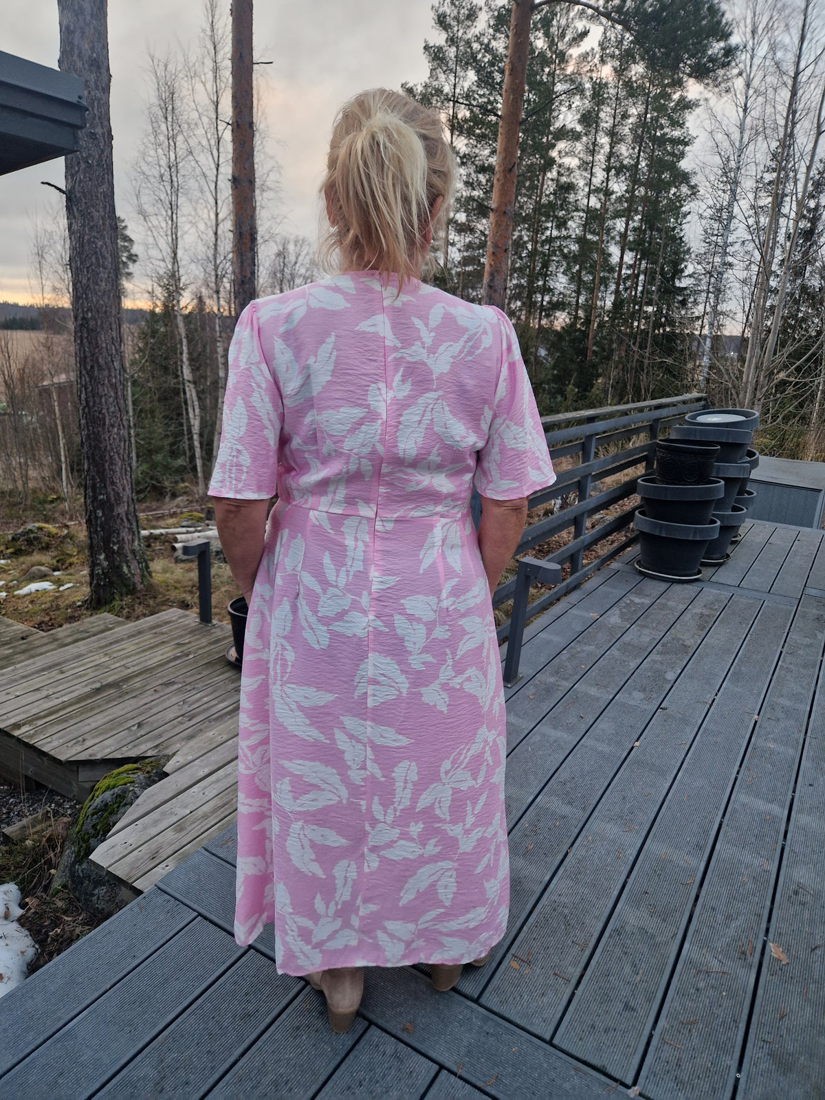 Viskoosimekko Marlo pink