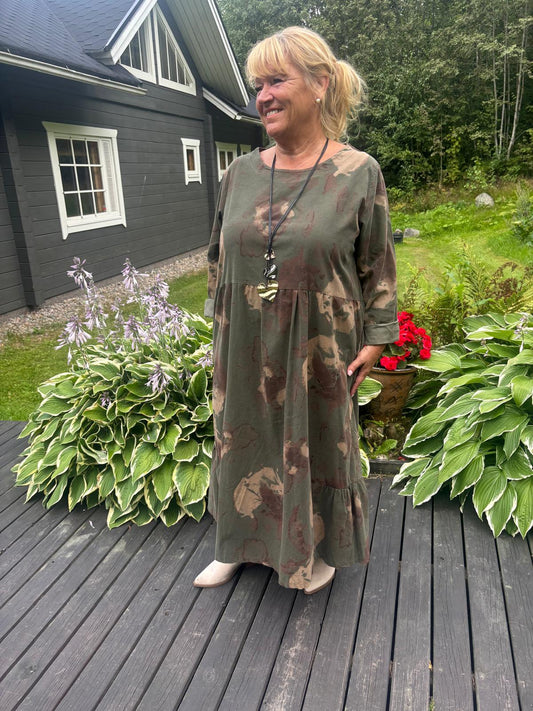 Plussize babysametti mekko  (5 väriä)
